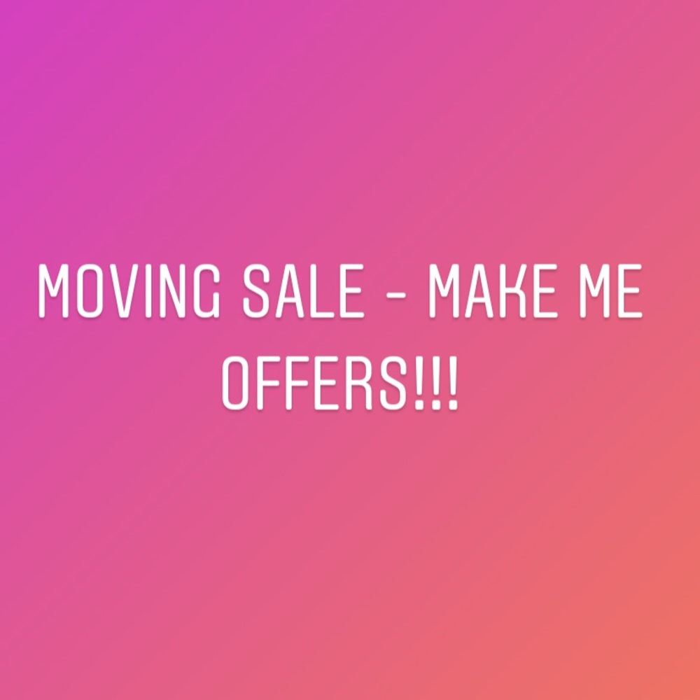 Moving sale!